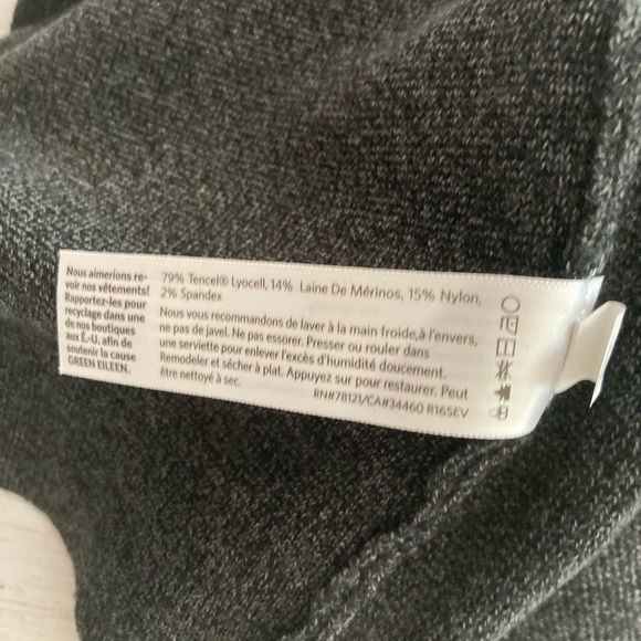 Eileen Fisher Tencel Merino Mini Skirt - Picture 7 of 7